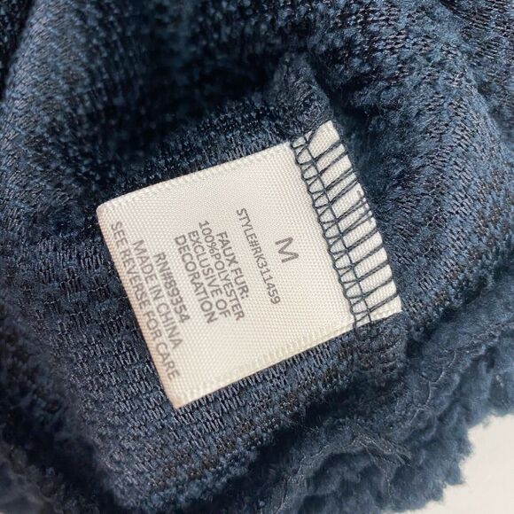 Ugly Christmas Sweater Medium Teddy Fleece Tinsel Snowman Funny Party Top NEW - Picture 6 of 7